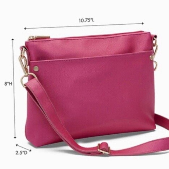 Thirty one “Relaxed Crossbody Bag” in Hibiscus pink - Picture 2 of 3